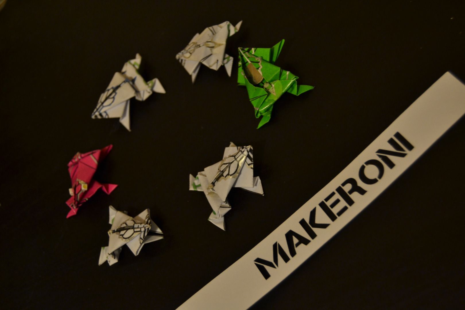 EOrigami "Creating Electronic Paper Frogs" 6 Steps (with Pictures