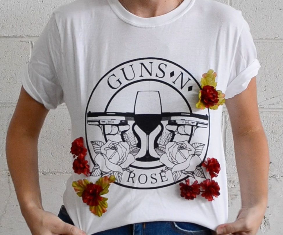 DIY Flower Shirt