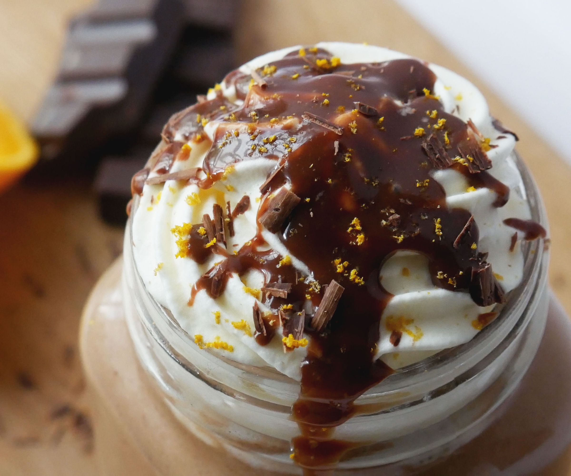 CHOCOLATE ORANGE HOT CHOCOLATE