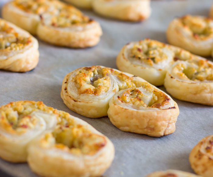 Blue Cheese Palmiers