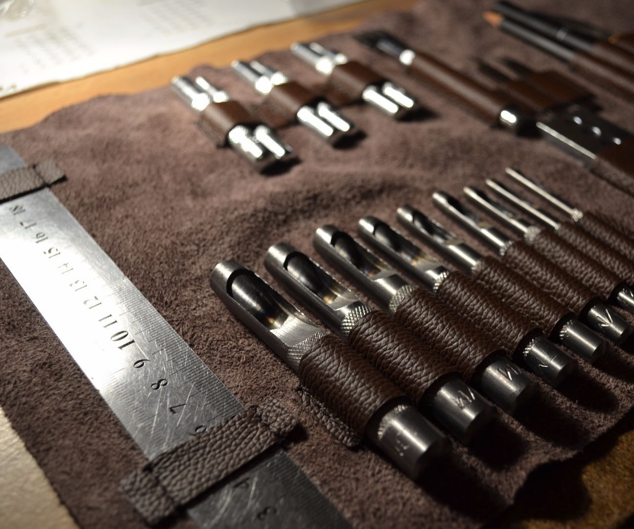 Leather Tool Roll
