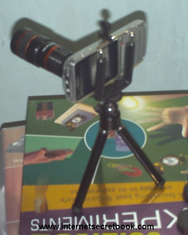 Make a Simple Telescopic Cellphone Camera