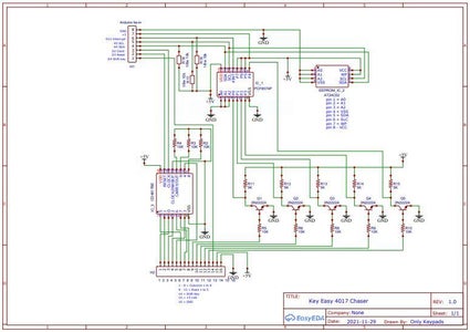 Key Easy 4017 Chaser Encoder (Introduction)