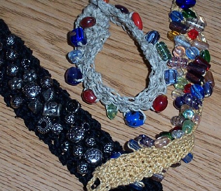 Crochet Beaded Bracelet