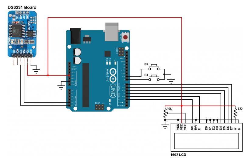 Real Time Clock With Arduino | Trybotics