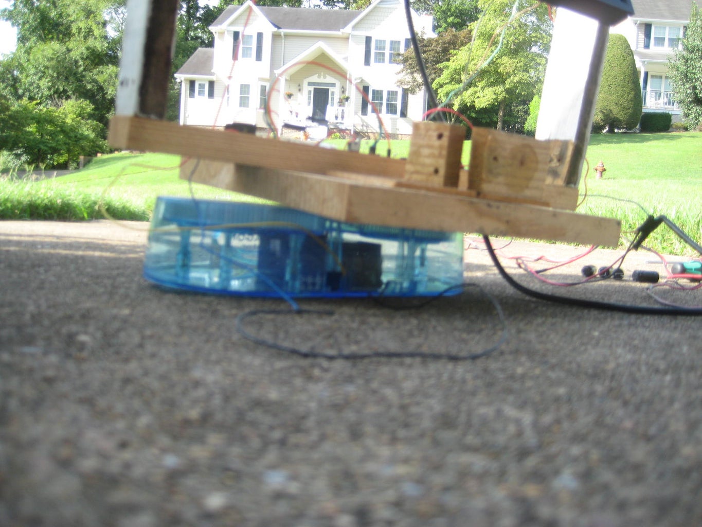 Place the Solar Panel Atop the Motorized Turntable