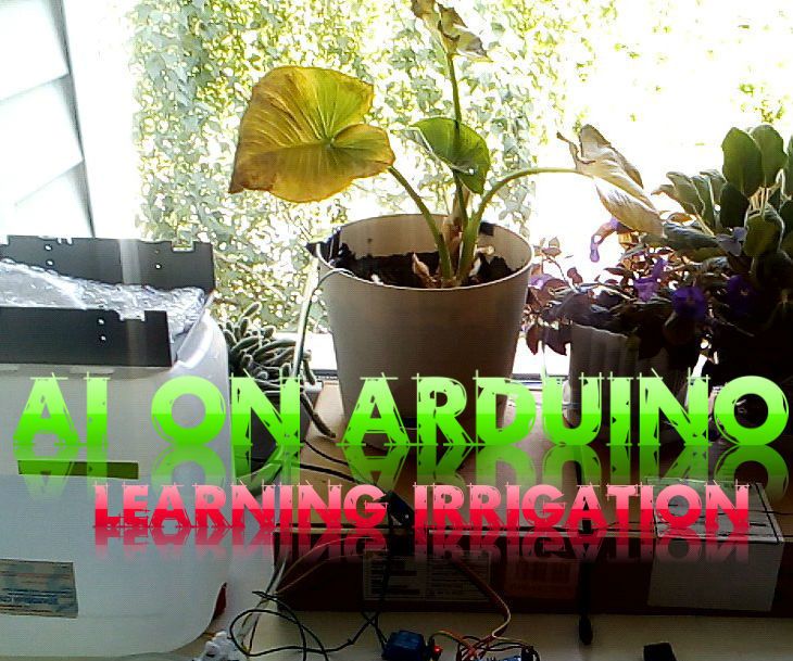 AI on Arduino (learning Irrigation Station)