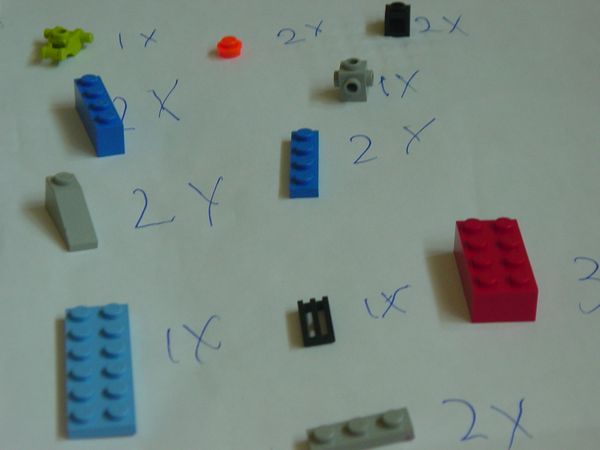 Lego Optimus Prime Head