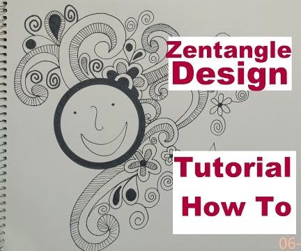 Zentangle Photo Frame