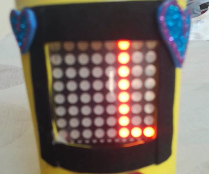 DIY Moving Message Using LED Matrix