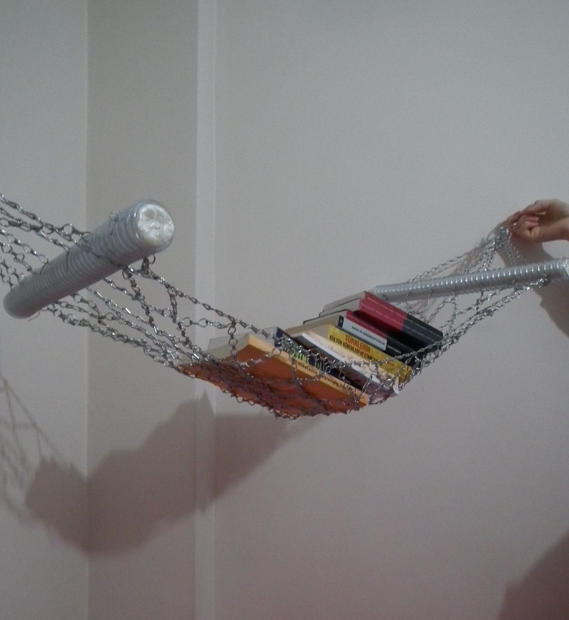 Corner Hammock Shelf