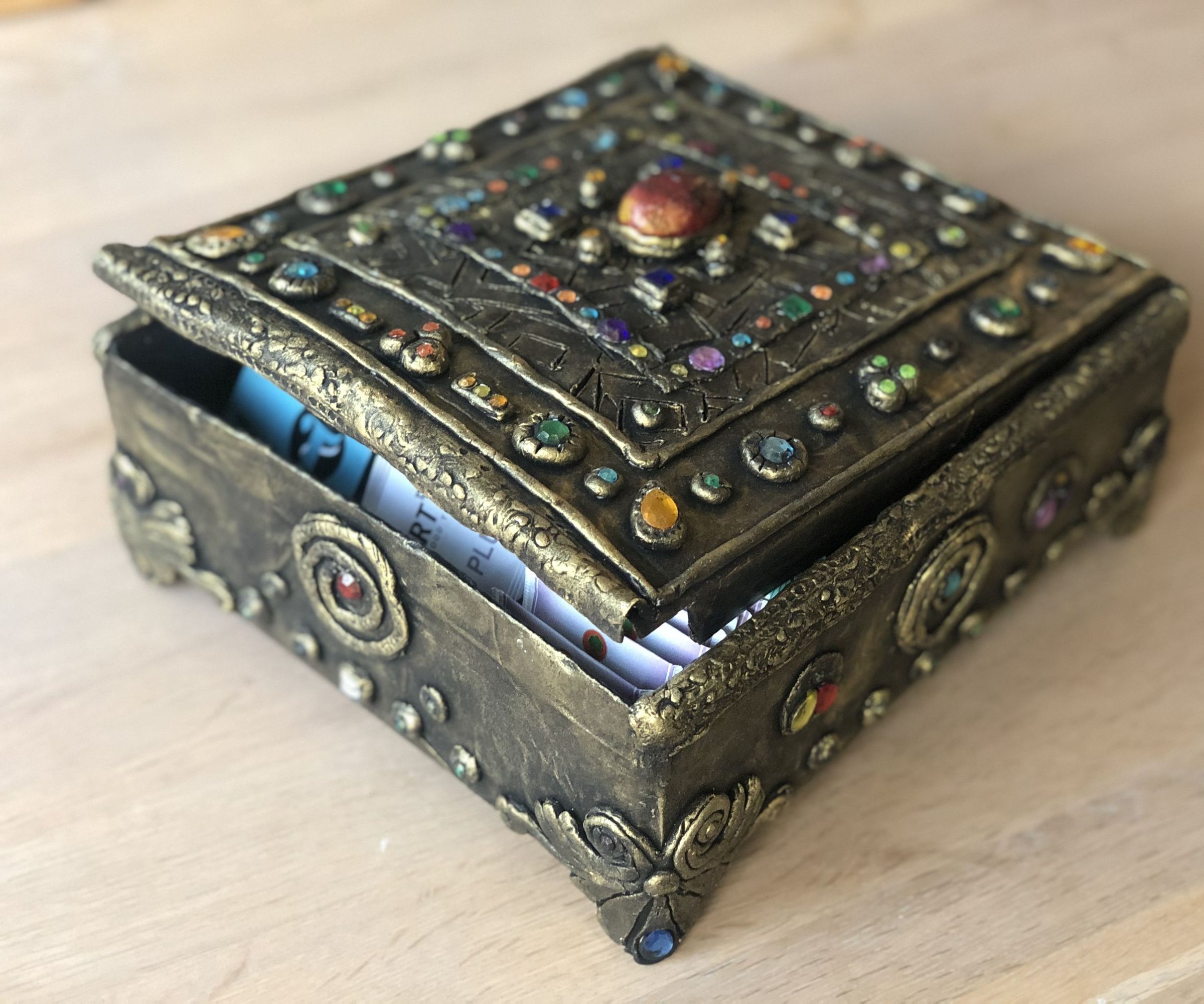 Bejewelled Tea Box