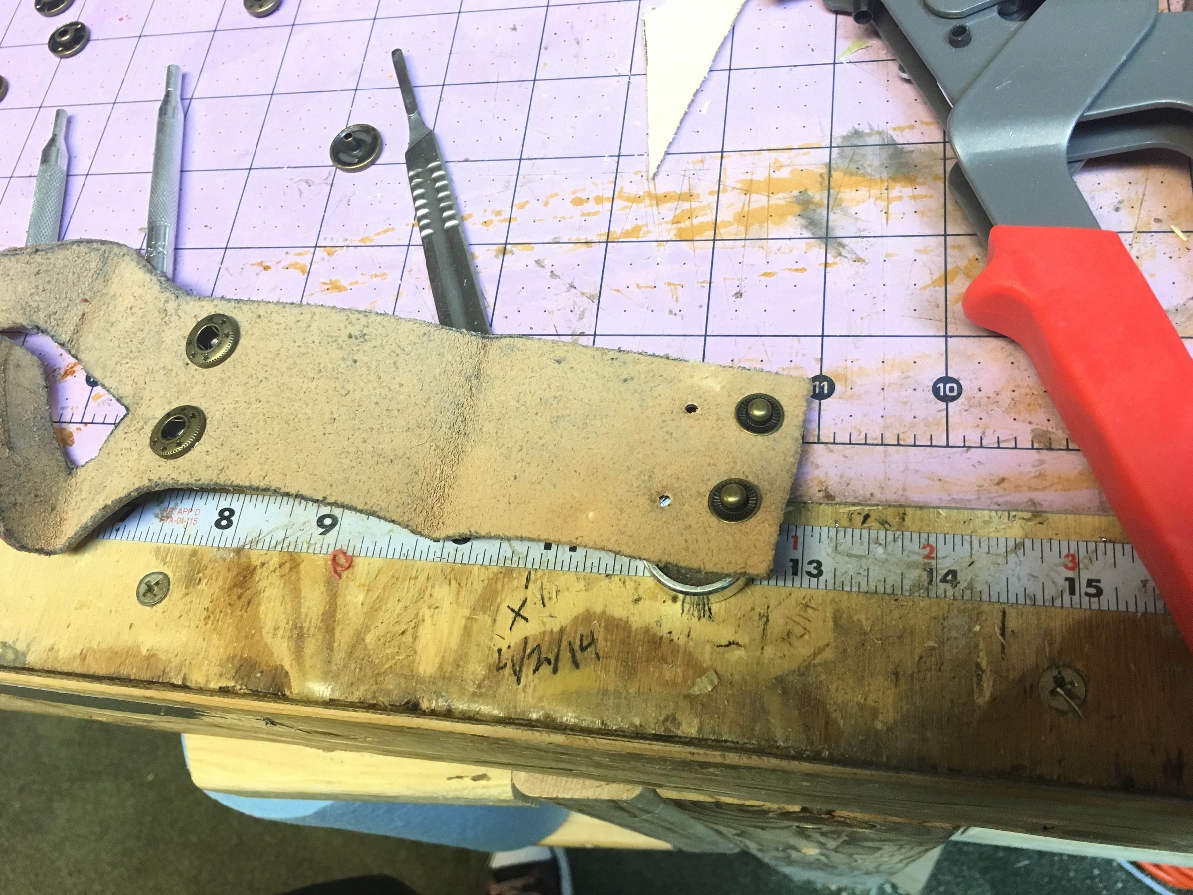 Custom Leather Caliper Holster 8 Steps (with Pictures) Instructables