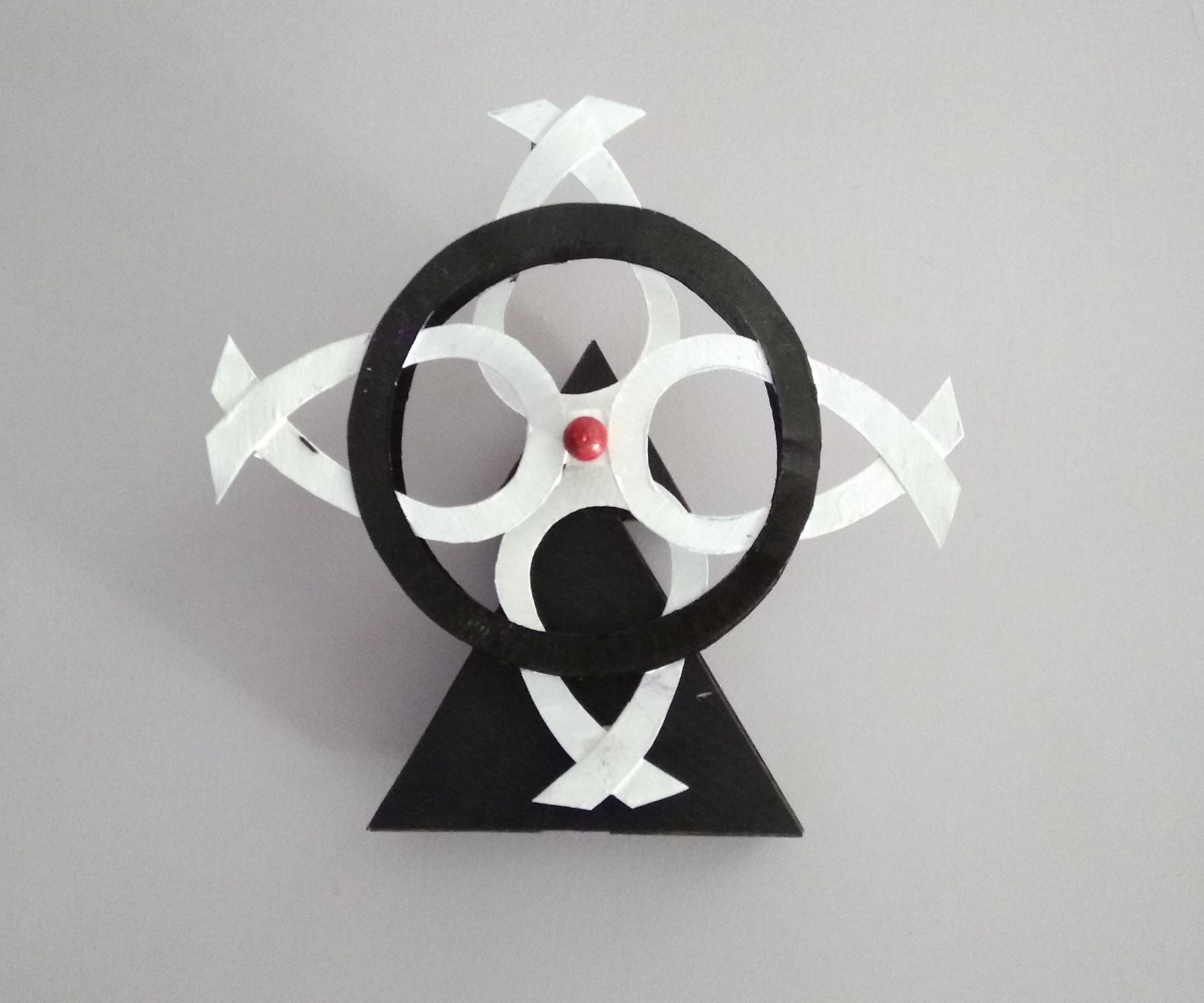 Double Pendulum Perpetual Kinetic Sculpture