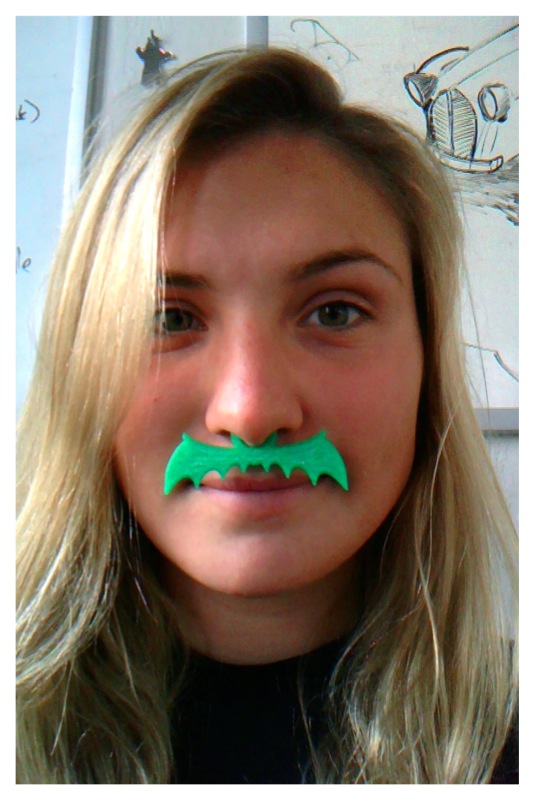 3D Printed Bat Mustaches Using MakerBot