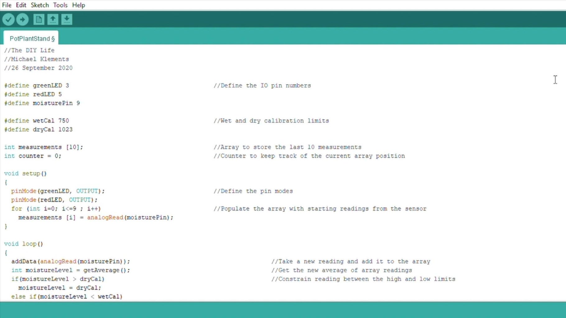 Programming the Arduino