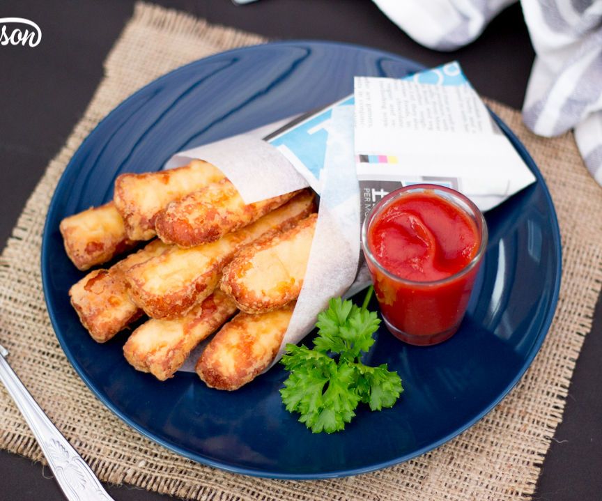 How to Make Amazing 2 Ingredient Halloumi Fries