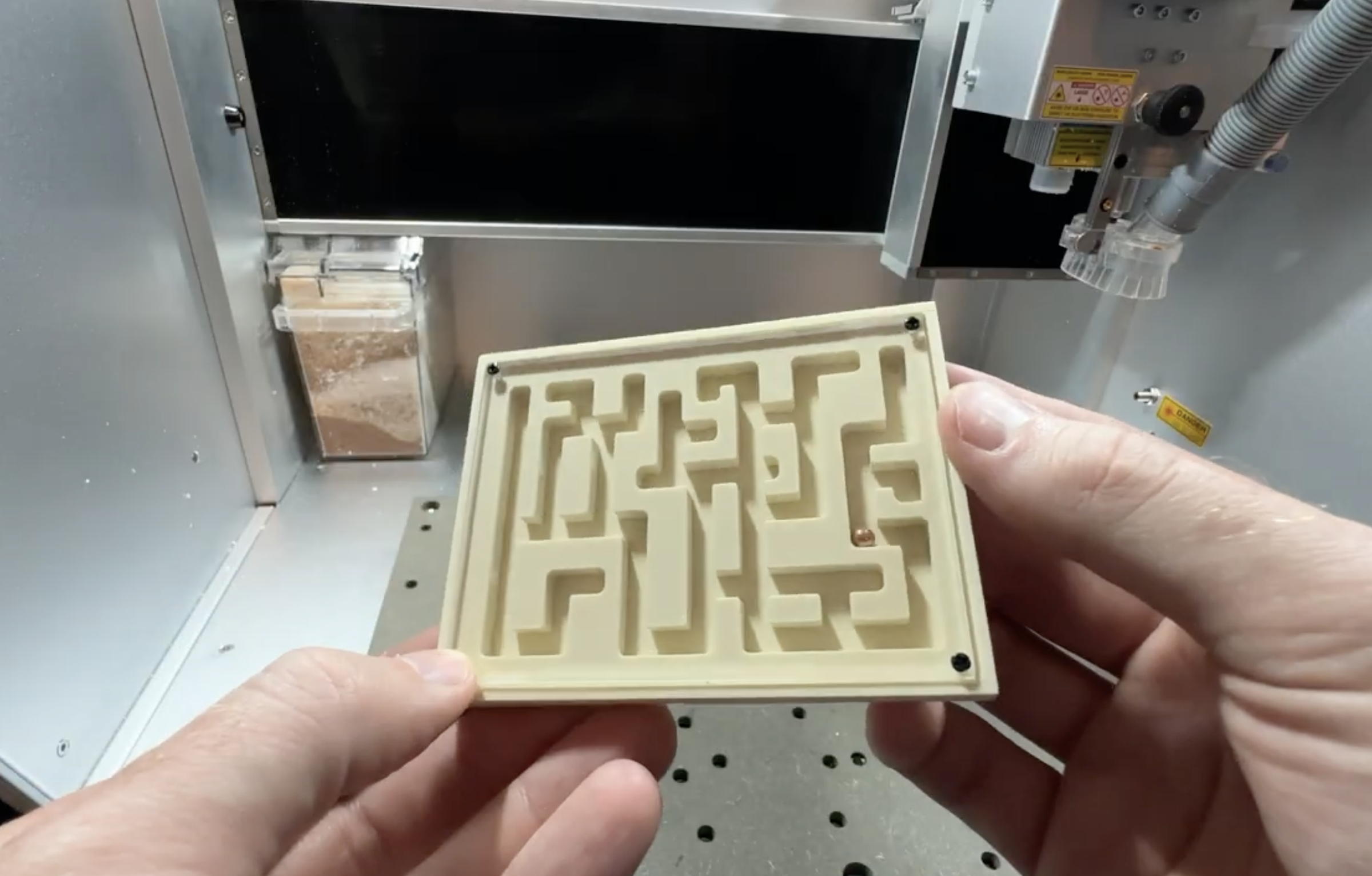 Making a CNC Mini Maze Game With Carvera and Fusion : 12 Steps (with  Pictures) - Instructables