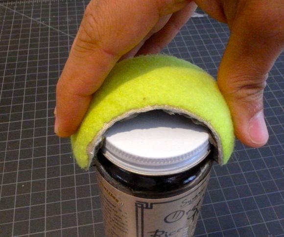 Tennis Ball Jar Opener