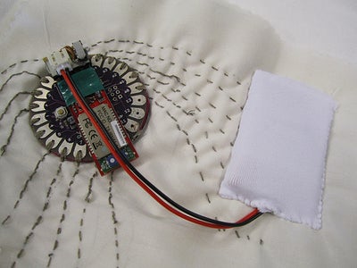 Tilt Sensing Quilt