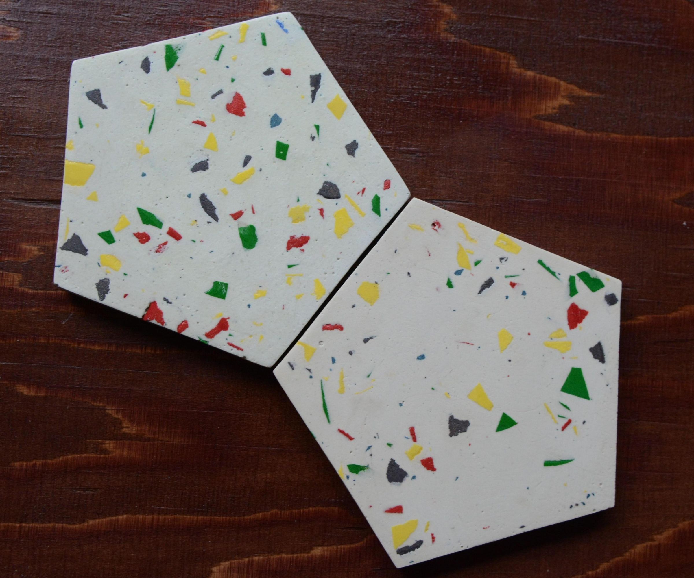 Make Cement Terrazzo With Leftover Resin 