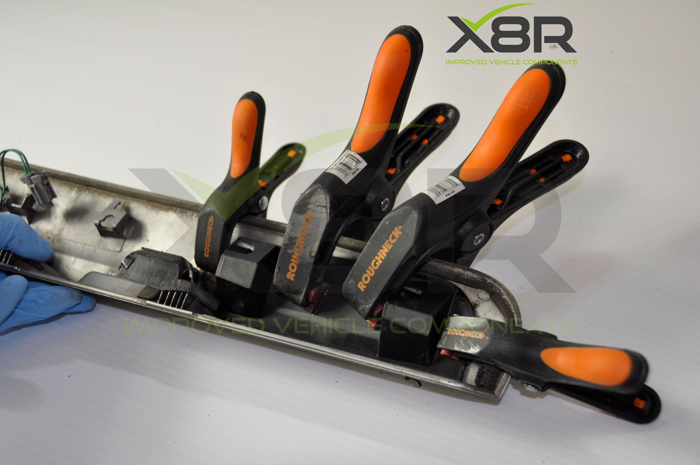 KIMISS 2-Piece Tailgate Boot Handle Clip Kit For Nissan Qashqai 2006-2013 - Replacement For X8R0171