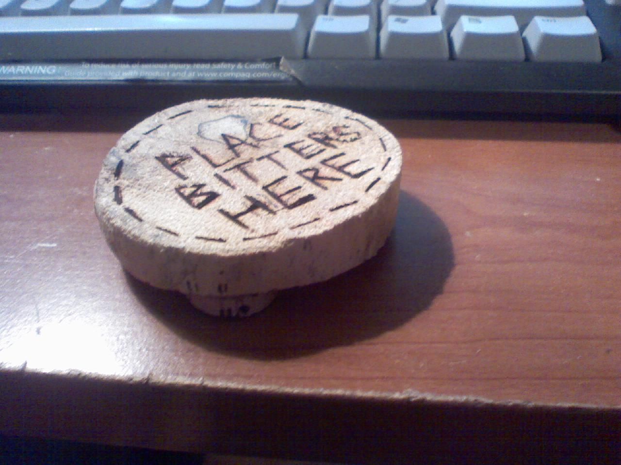 How to Make a Sweet Drink Coaster