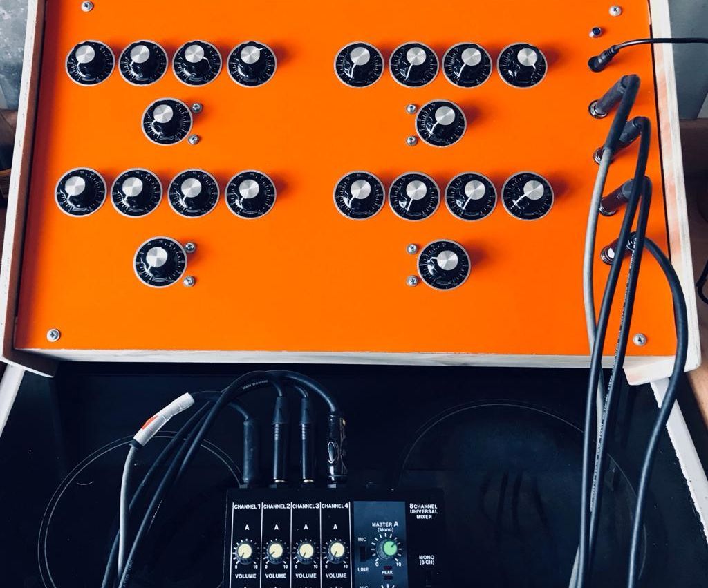 Quad Arduino Granular Drone Synth