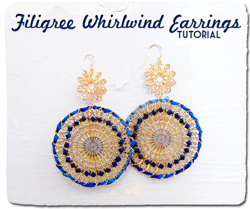 Filigree Whirlwind Earrings