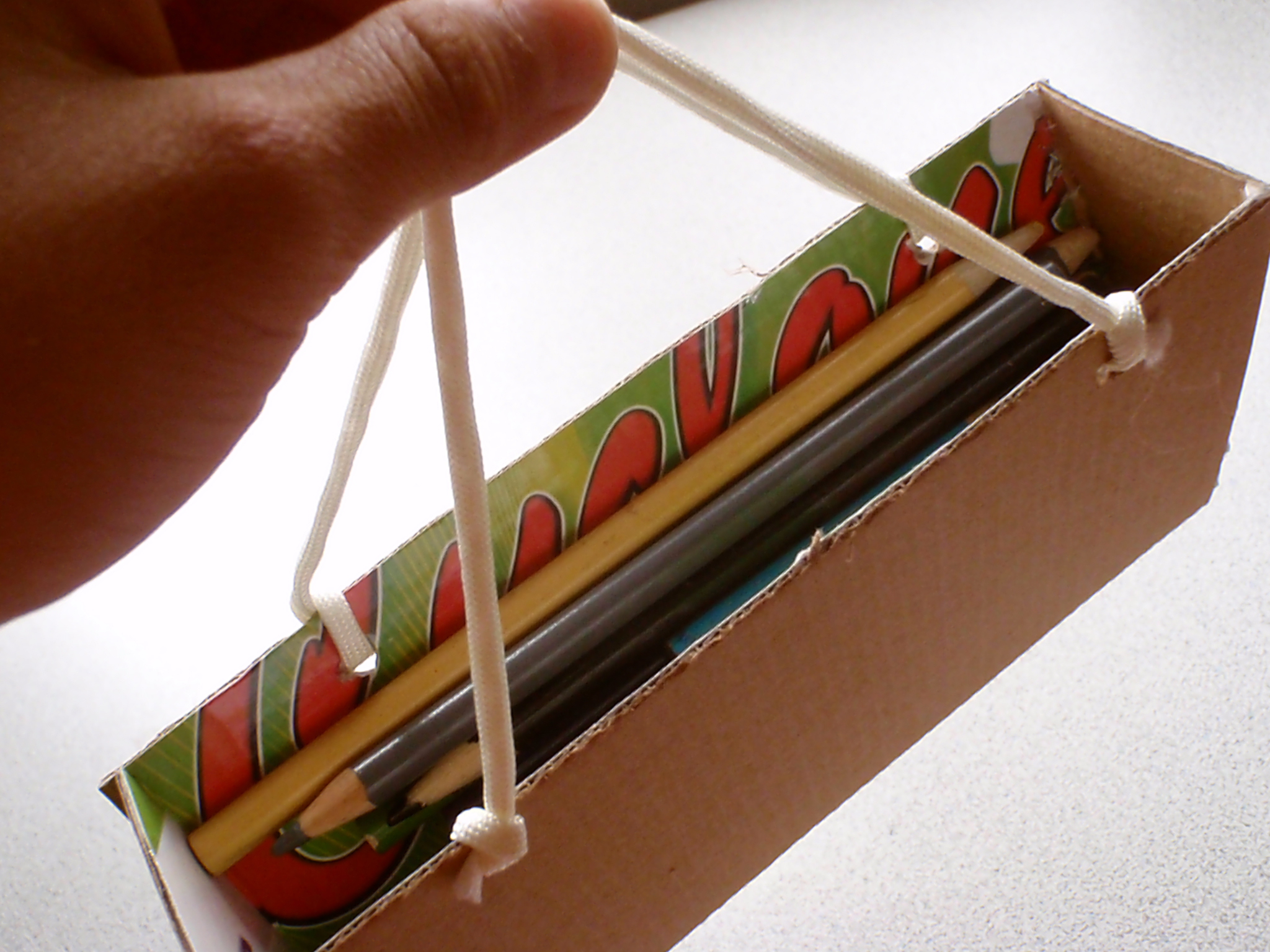 Cardboard Pencil Case