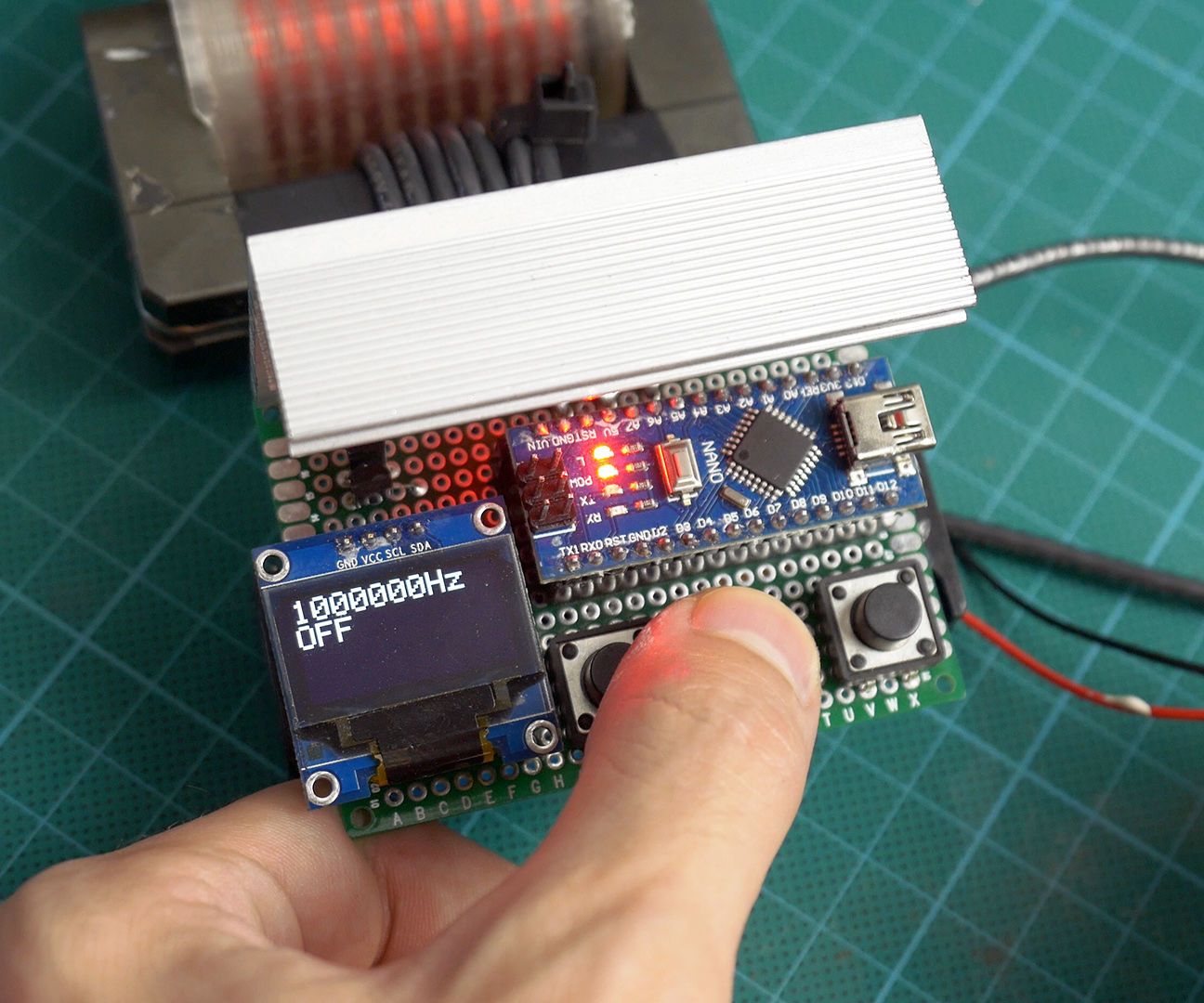 Variable Frequency Arduino Generator
