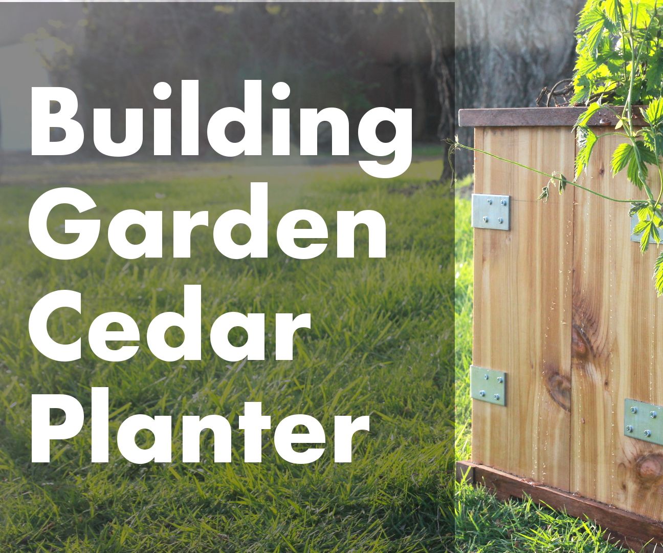 Making a Planter Box for the Garden