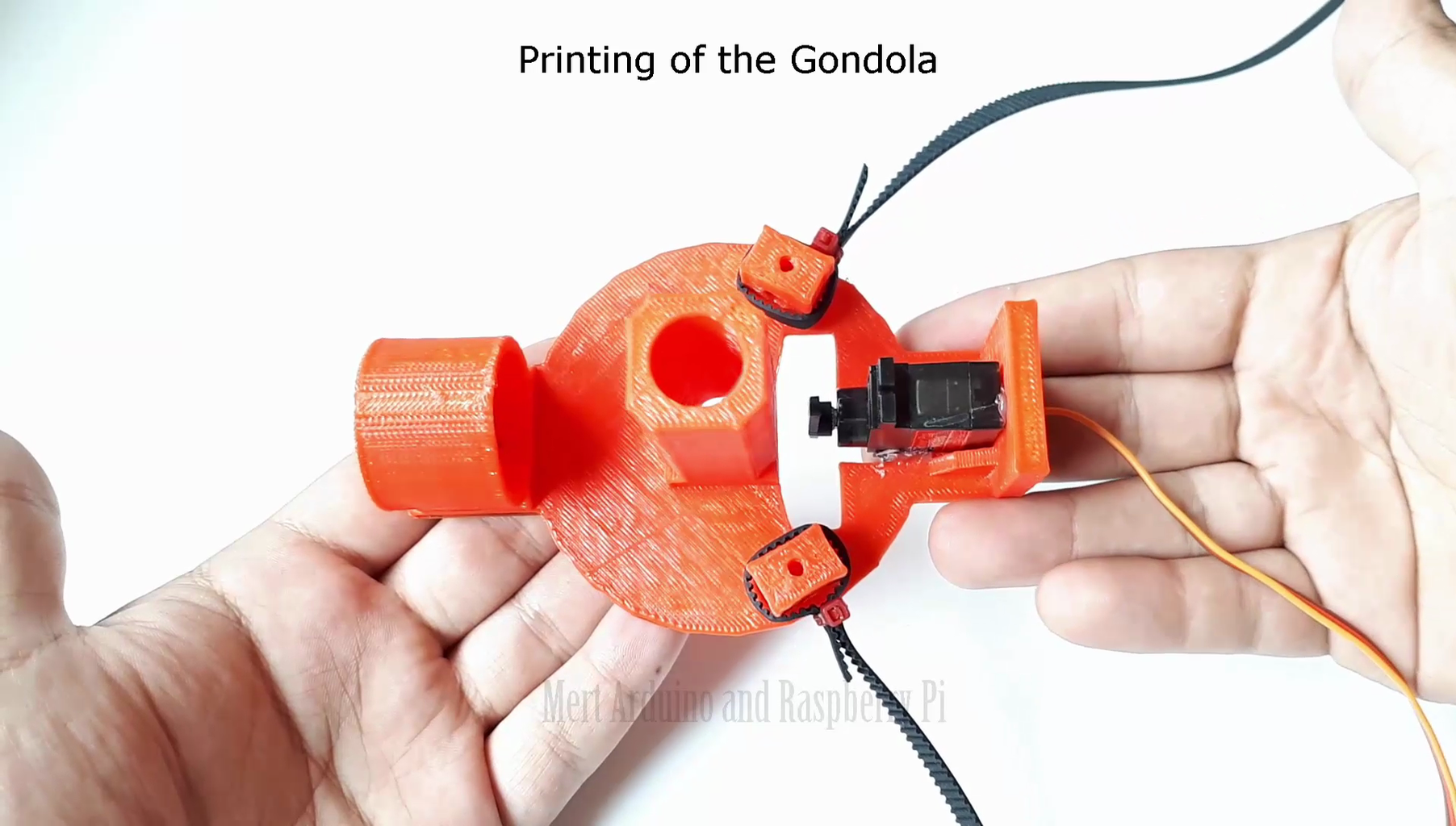 3D Models - Plotter Gondola and Stepper Bracket