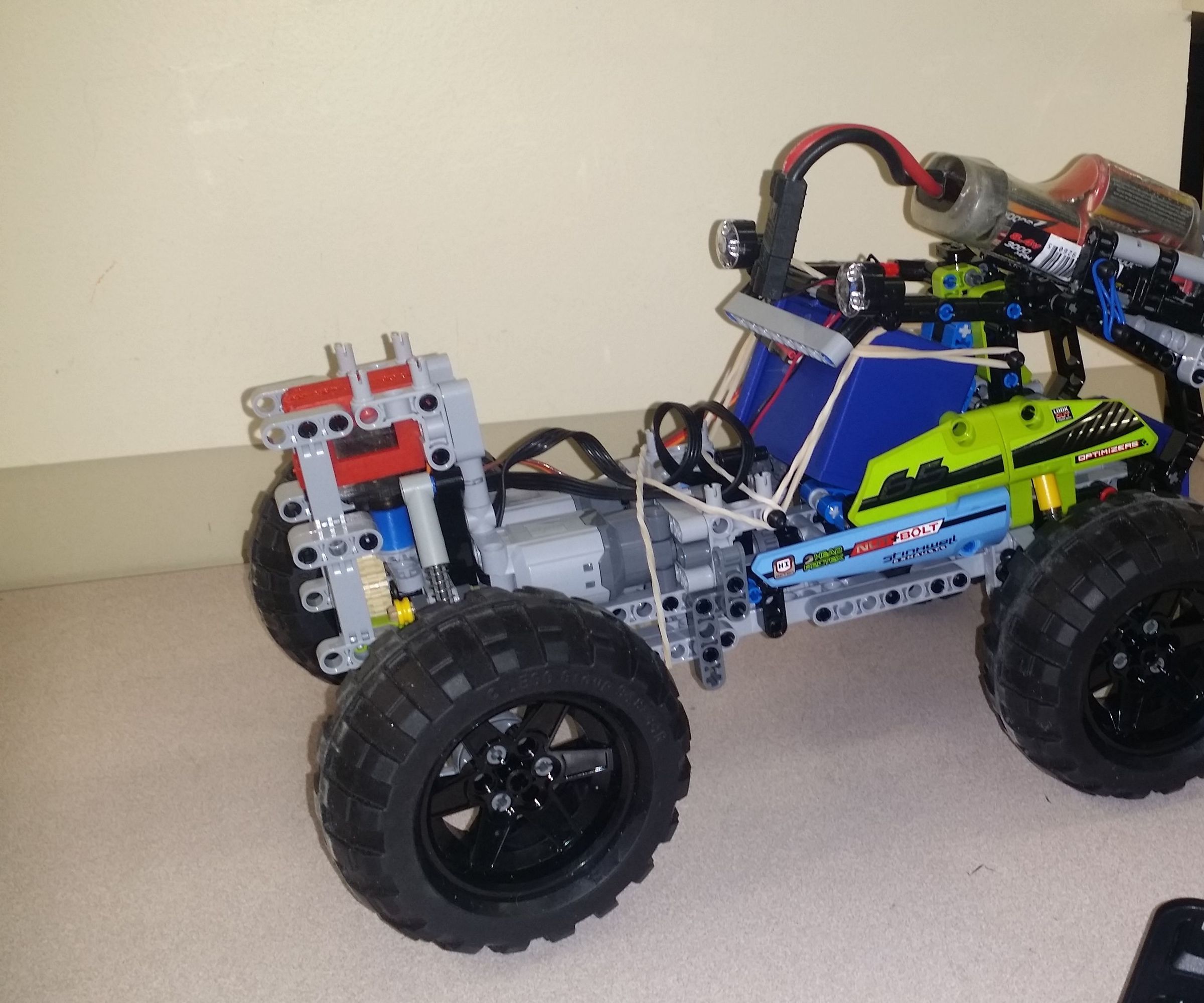 DUNE BUGGY (LEGO, WEMOS D1 Mini, 3D Printer)