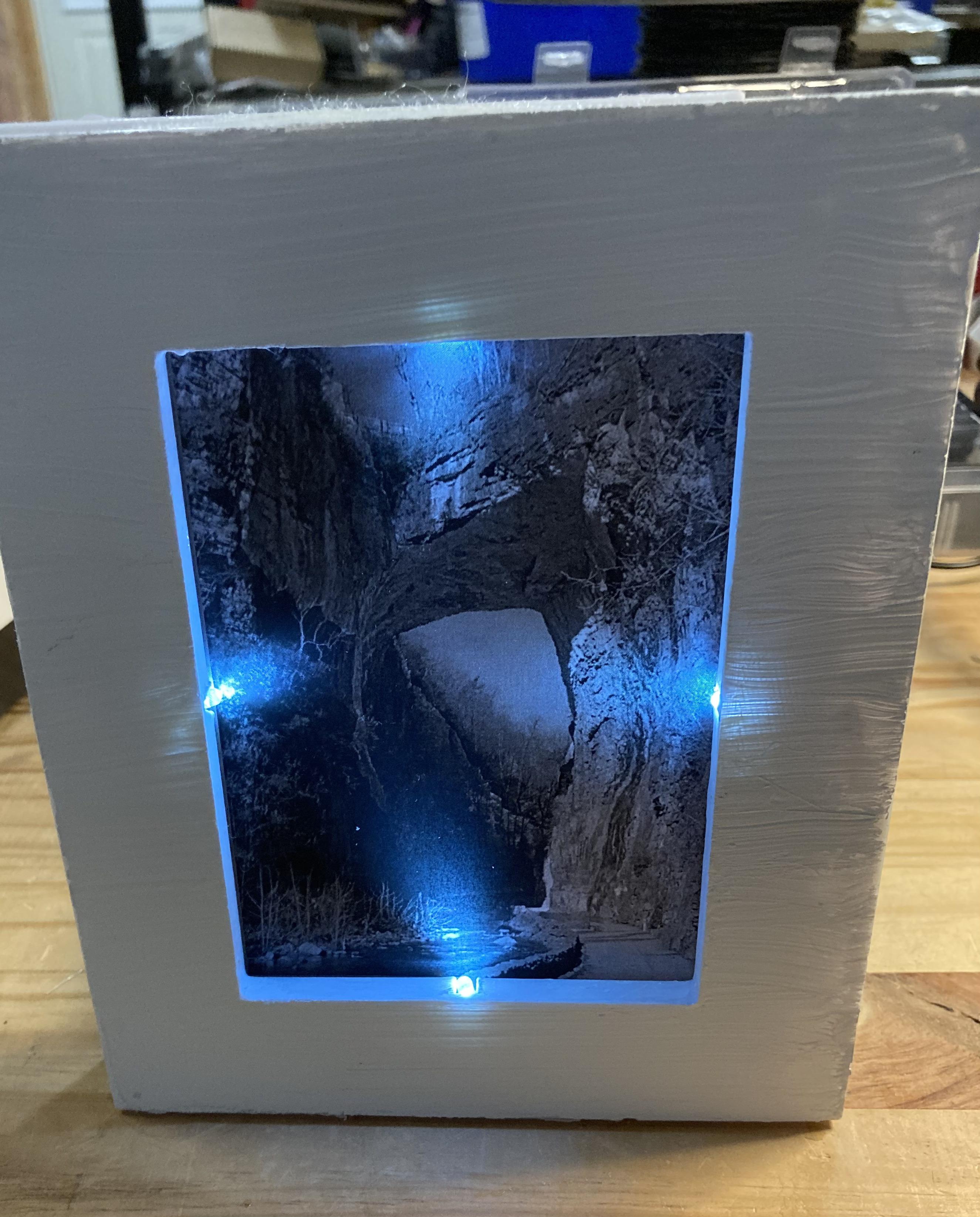 Light Up Picture Frame 8 Steps Instructables