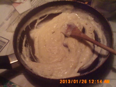 Make the White Sauce.