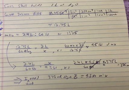 Calculate the Mix