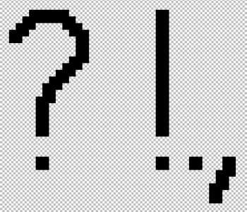 Adding the Comma, Dot, Exclamation Mark, and Question Mark