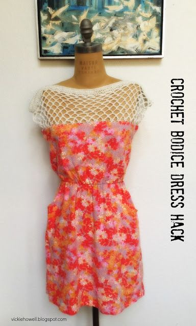 crochet bodice dress pattern Crochet Lace Bodice Dress | Free Project