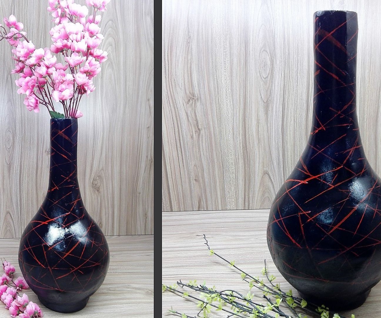 How to Make Cement Bottle | Vase | Home Decoration Ideas