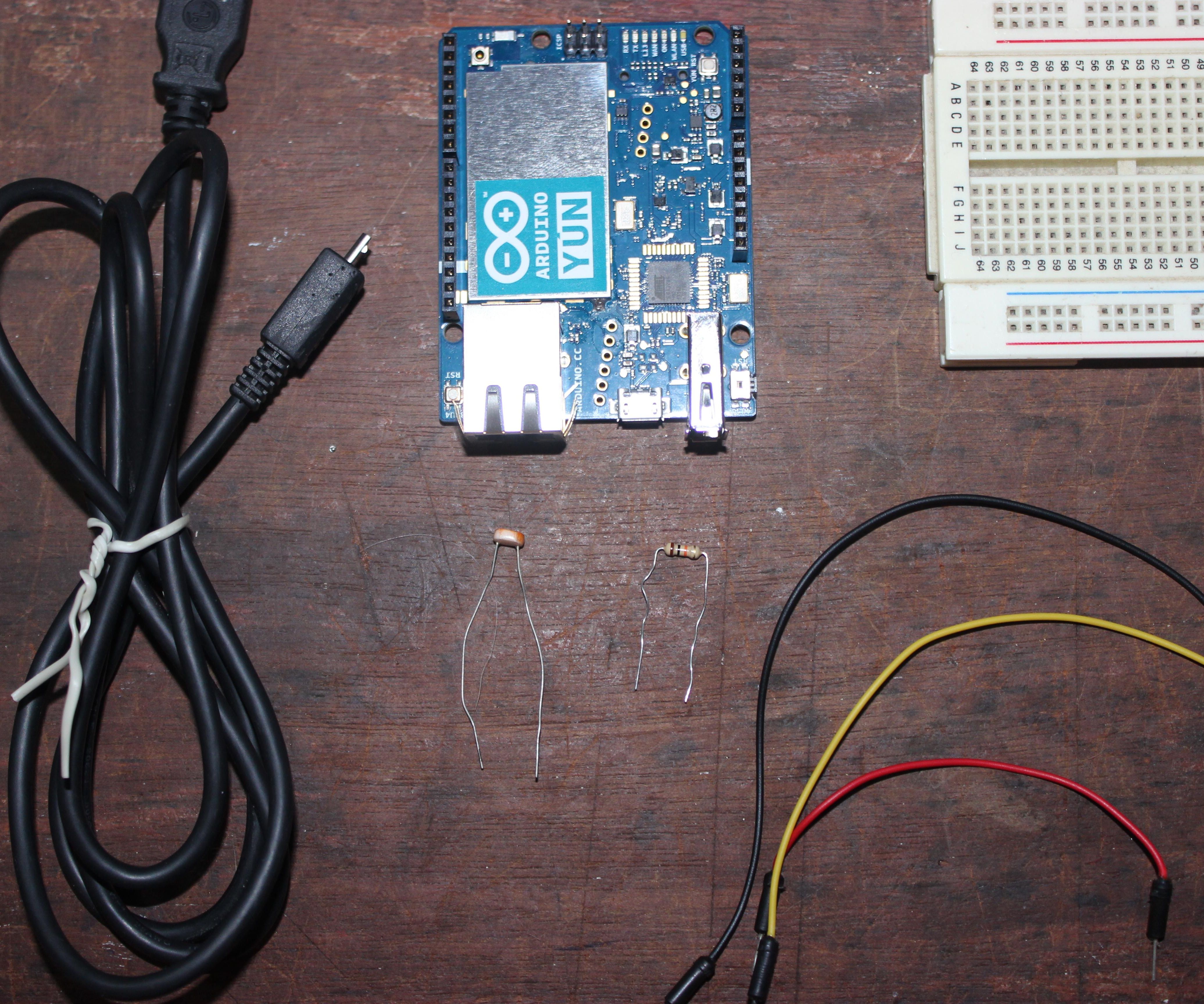Arduino Yun + Hoja De Cálculo
