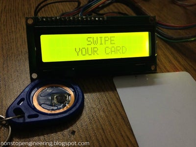 RFID CARD READER WITH ARDUINO,RFID-RC522 and LCD 16x2 : 7 Steps (with ...