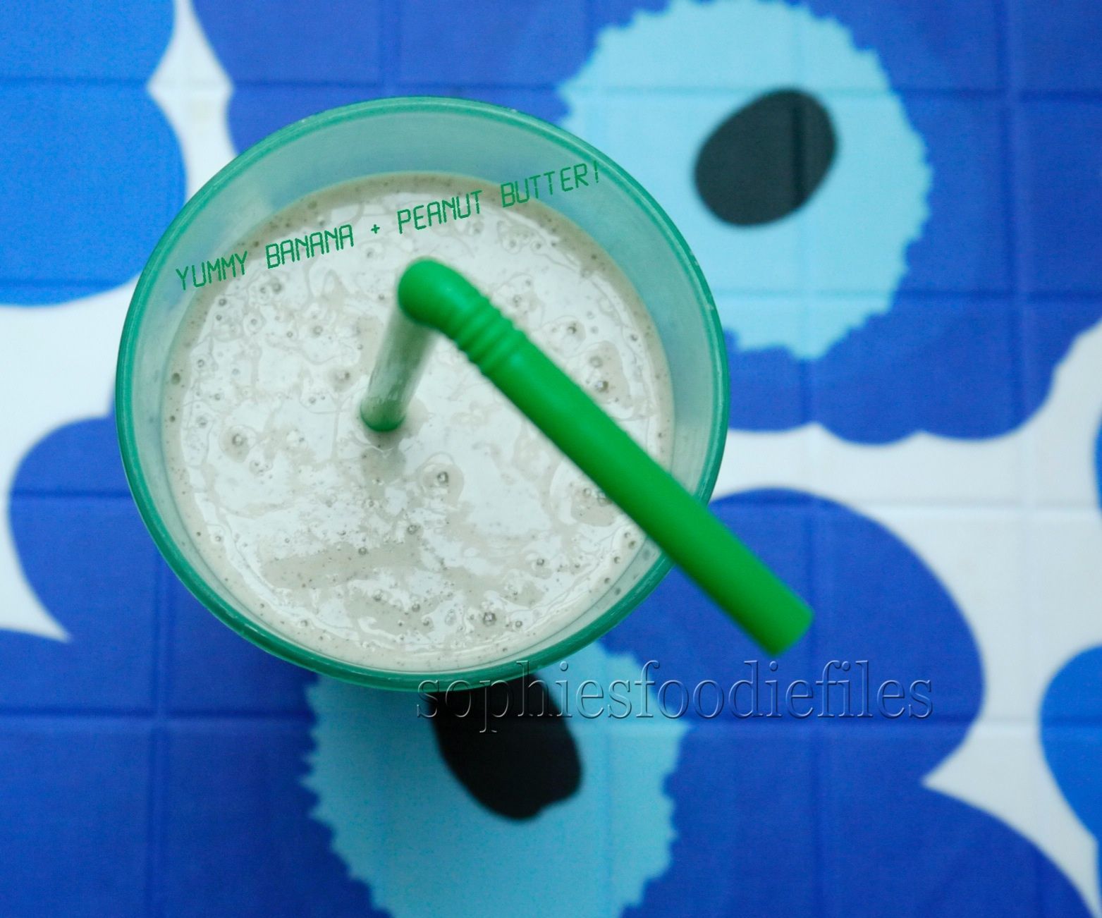 Easy Peanu Butter Banana Smoothy