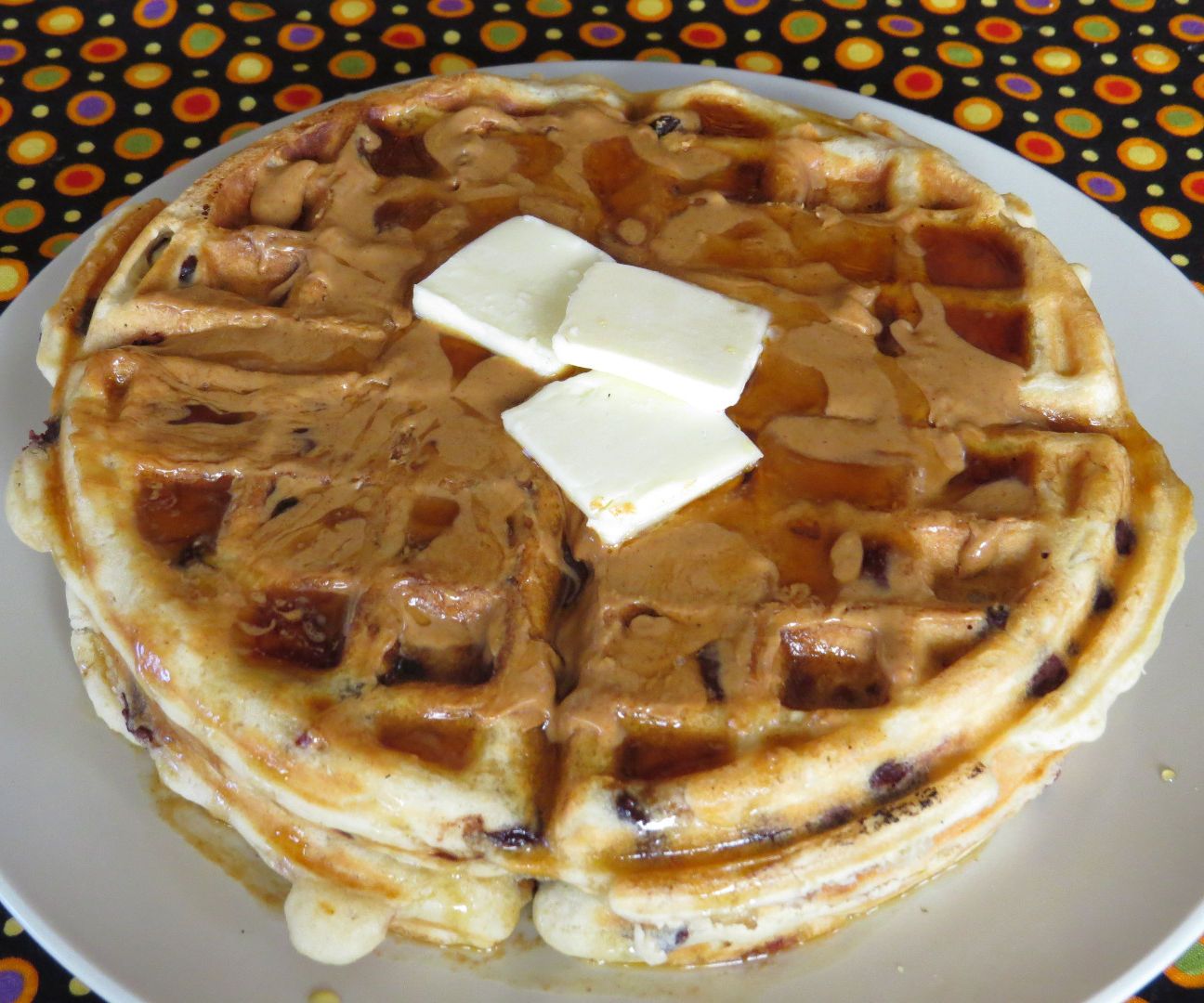 Chocolate Chip Bacon Waffles