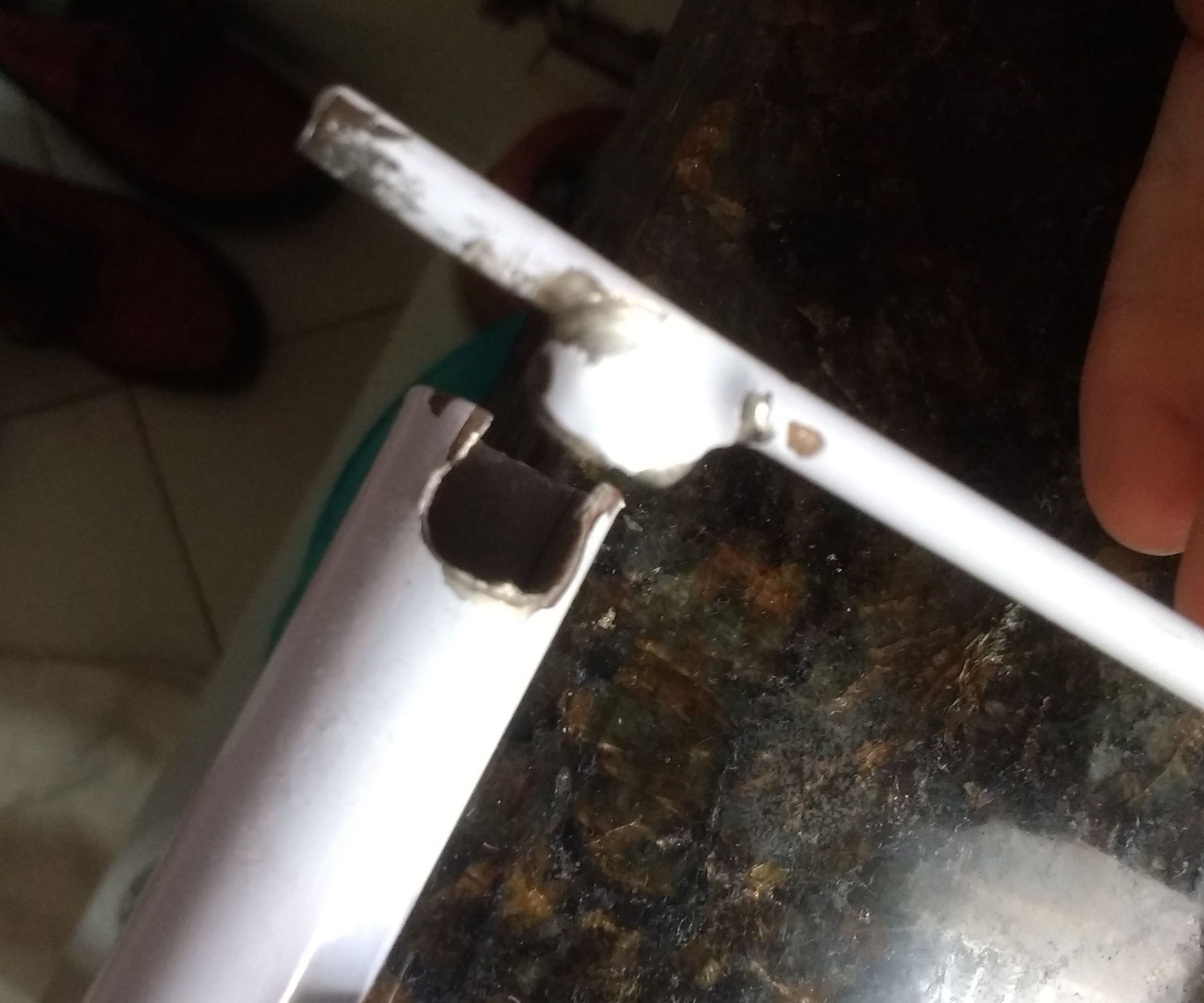 Welding With Superglue (cyanoacrylate), Baking Soda (sodium Bicarbonate) and Instamorph .