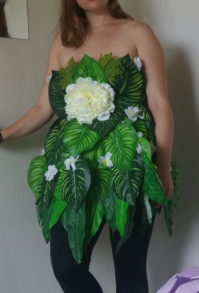 Faux Flower Frock