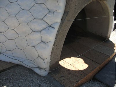 Chicken Wire Reinforcing Mesh.