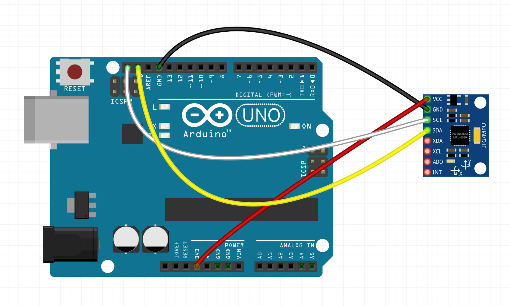 How to Connect MPU6050 to Arduino UNO - Instructables