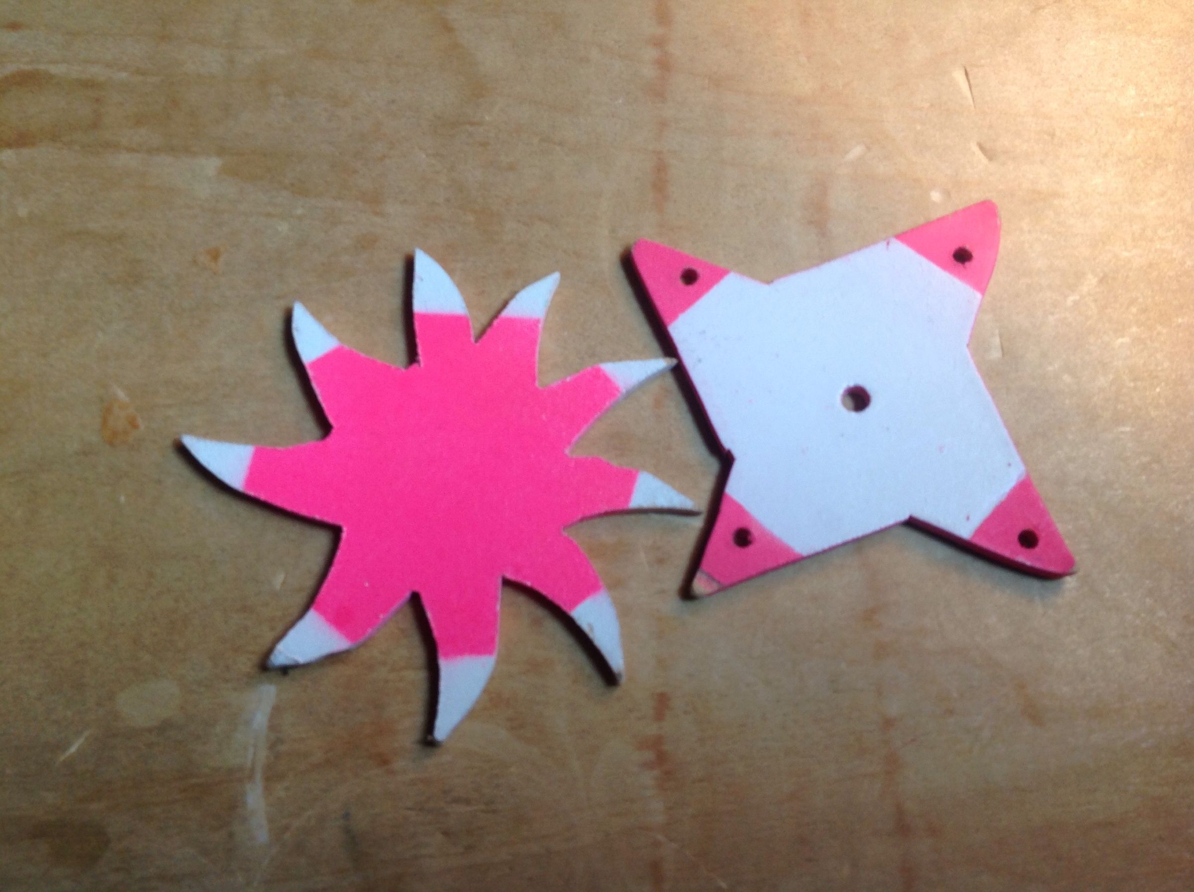 Ninja Throwing Star 4 Steps Instructables