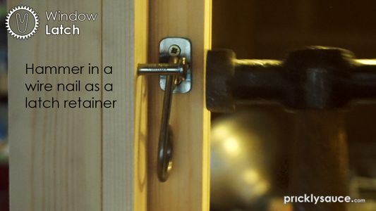 Window Latch : 16 Steps (with Pictures) - Instructables